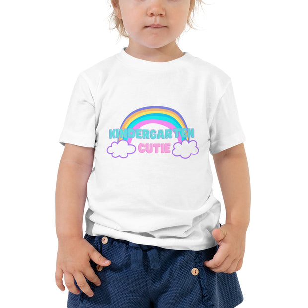 Kids Rainbow Kindergarten Short Sleeve Tee Cedar Lake Creations