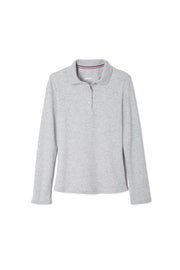 Adult Long Sleeve Feminine Fit Interlock Polo Cedar Lake Creations