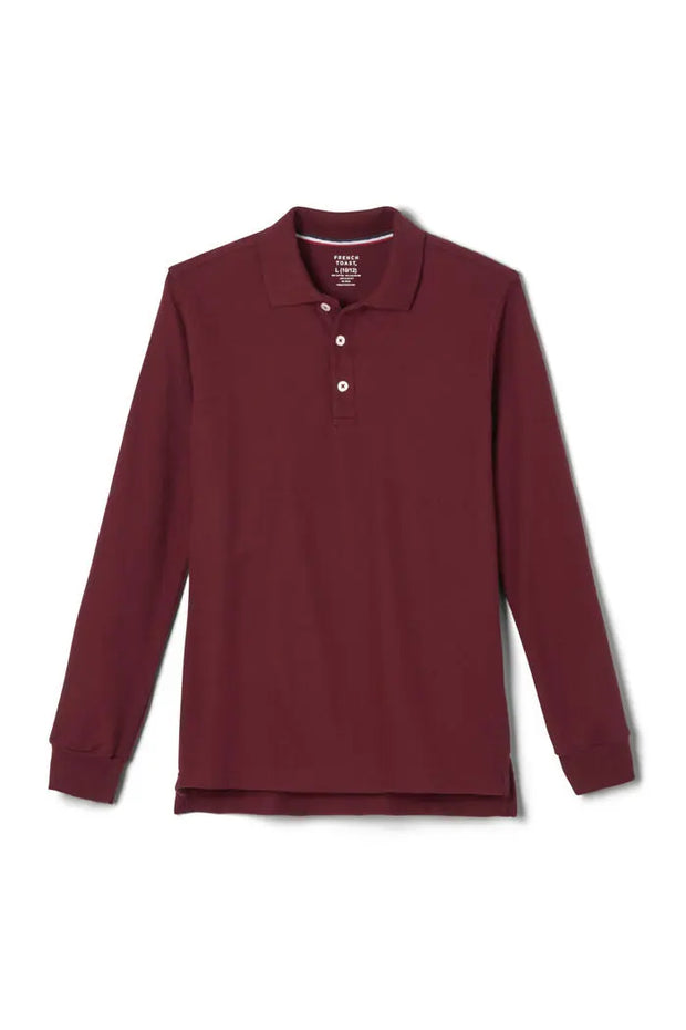 Long Sleeve Pique Polo Cedar Lake Creations