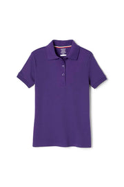 Short Sleeve Interlock Polo with Picot Collar (Feminine Fit) Cedar Lake Creations