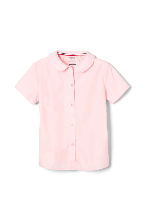 Short Sleeve Modern Peter Pan Blouse Cedar Lake Creations