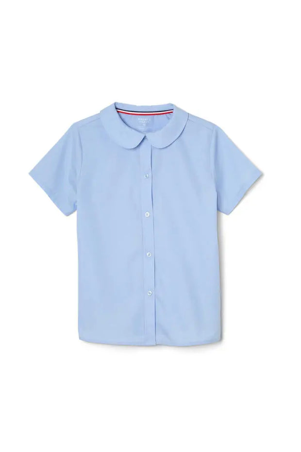 Short Sleeve Modern Peter Pan Blouse Cedar Lake Creations